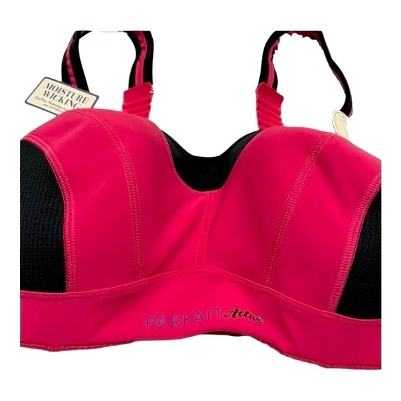 Parfait Active Underwire Sport Bra 36D Pink NEW Reposh NWT - Picture 2 of 7